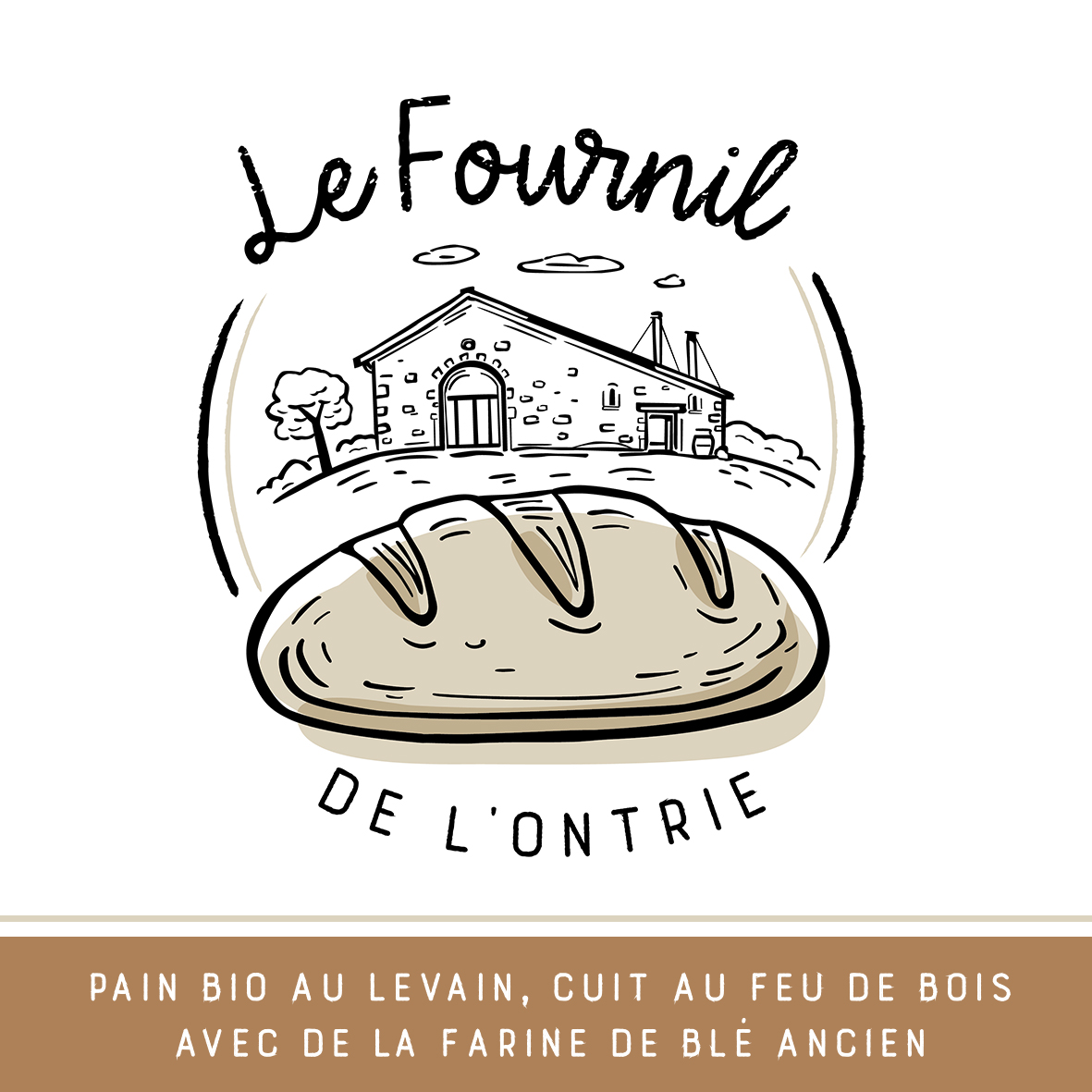 Le Fournil de l’Ontrie, pains biologiques cuits au feu de bois©