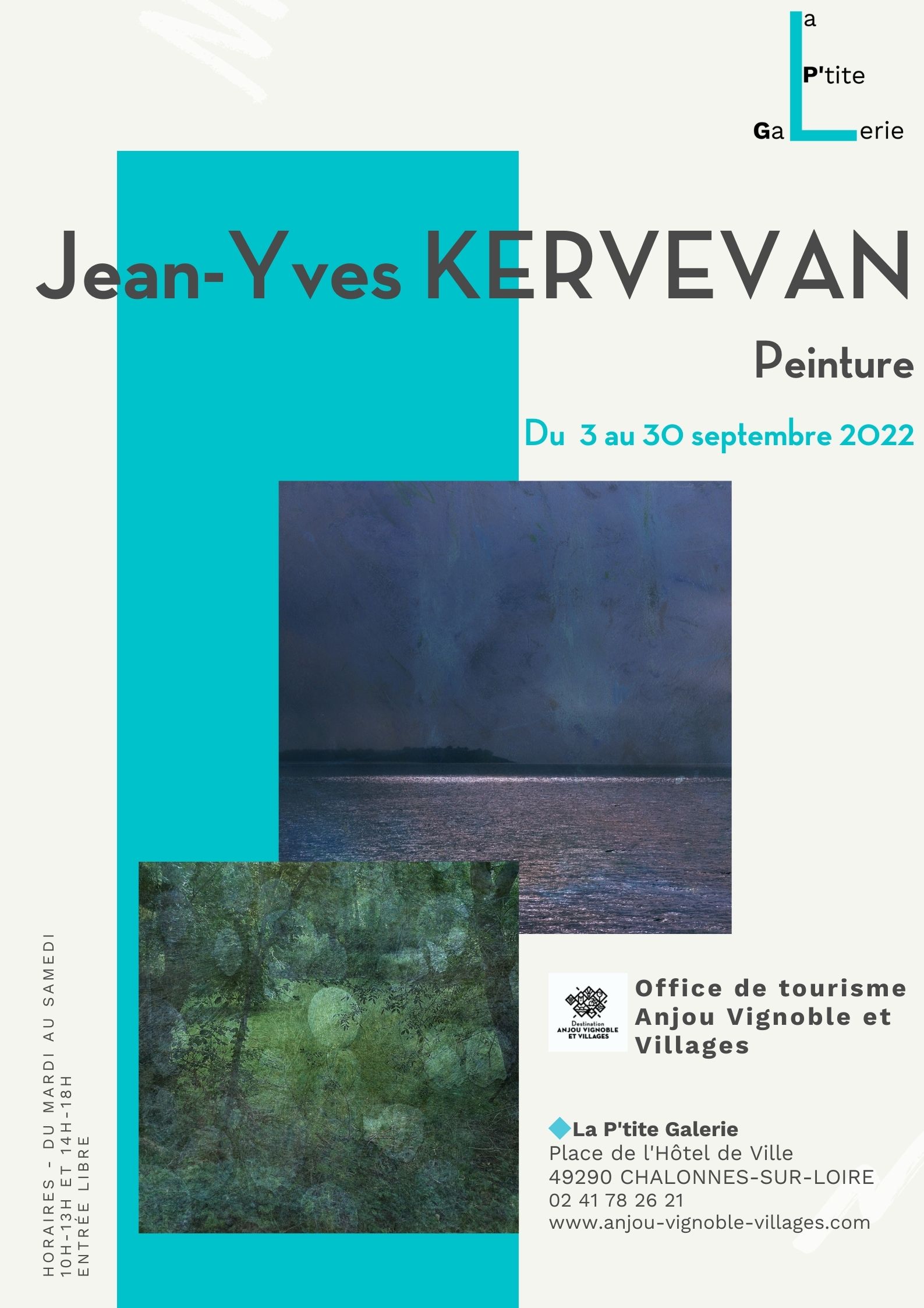EXPOSITION DE JEAN-YVES KERVEVAN- CHALONNES SUR LOIRE©
