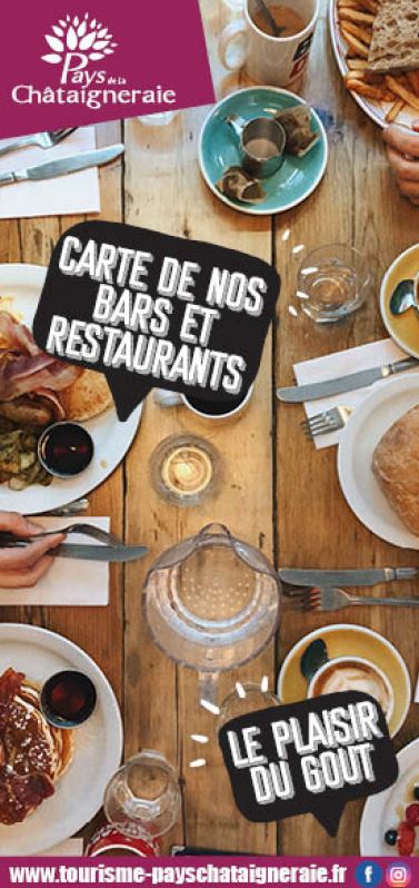 Pays de la Châtaigneraie - Carte des bars et restaurants